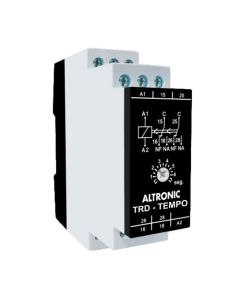RELE DE TEMPO C/ RETARDO ALTRONIC TRD-02 30 SEG 24V