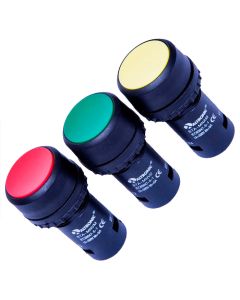 BOTOEIRA ALTRONIC MONOBLOCO VERDE 1NA+1NF 22 MM